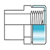 3 PVC 80 SPG FA, W/SS COLLAR - Sch 80